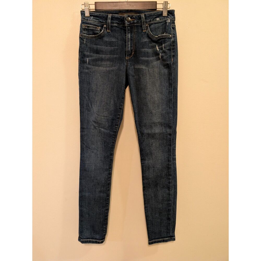 Joe's Jeans Dark Wash Mid Rise Skinny Jeans (Read Description)